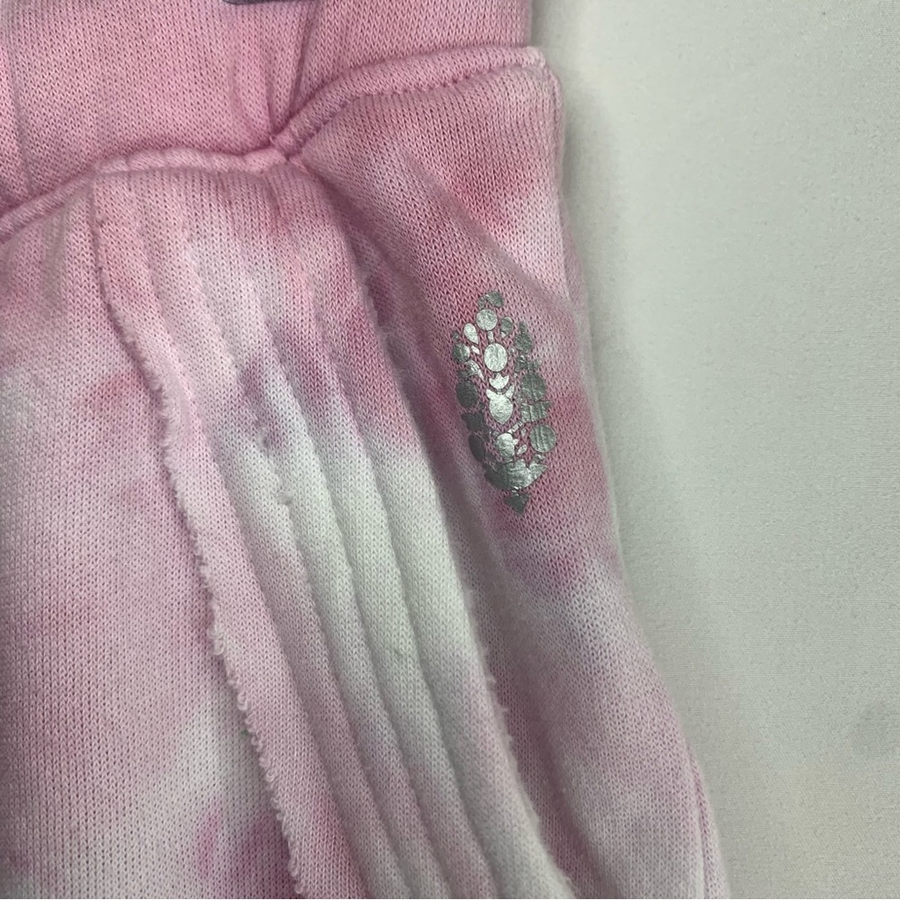 NWT FP Movement by Free People Pink Tie Dye Work It Out Jogger, size L - Picture 9 of 15